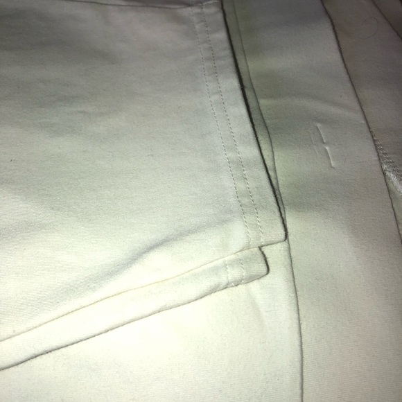 Torrid 2 prs White & Peach Leggings wms plus sz 6x(30) - Picture 6 of 12